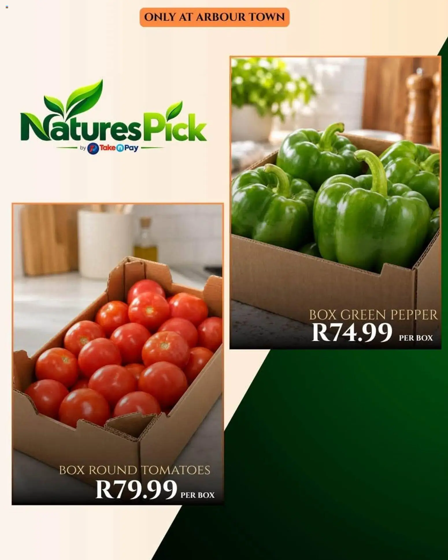 New Take n Pay catalogue – valid from 30/10/2026 | Page: 23 | Products: Box, Tomatoes, Pepper