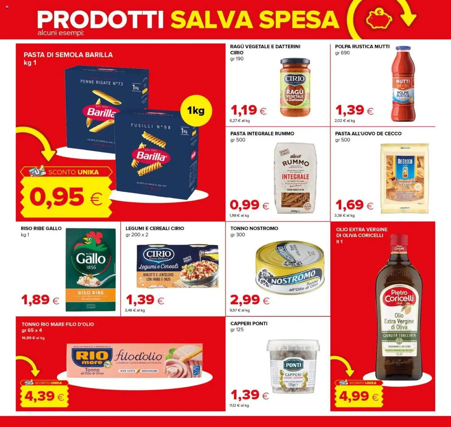 Volantino Oasi del 08/10/2026 | Pagina: 11 | Prodotti: Cereali, Pasta, Semola, Penne