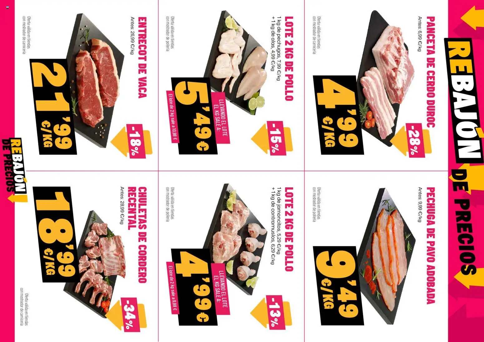 AhorraMas folleto │ válido desde el 09/07/2026 | Página: 6 | Productos: Chuletas de cordero, Ηλεκτρικός φούρνος, Cerdo, Φίλτρο καφέ