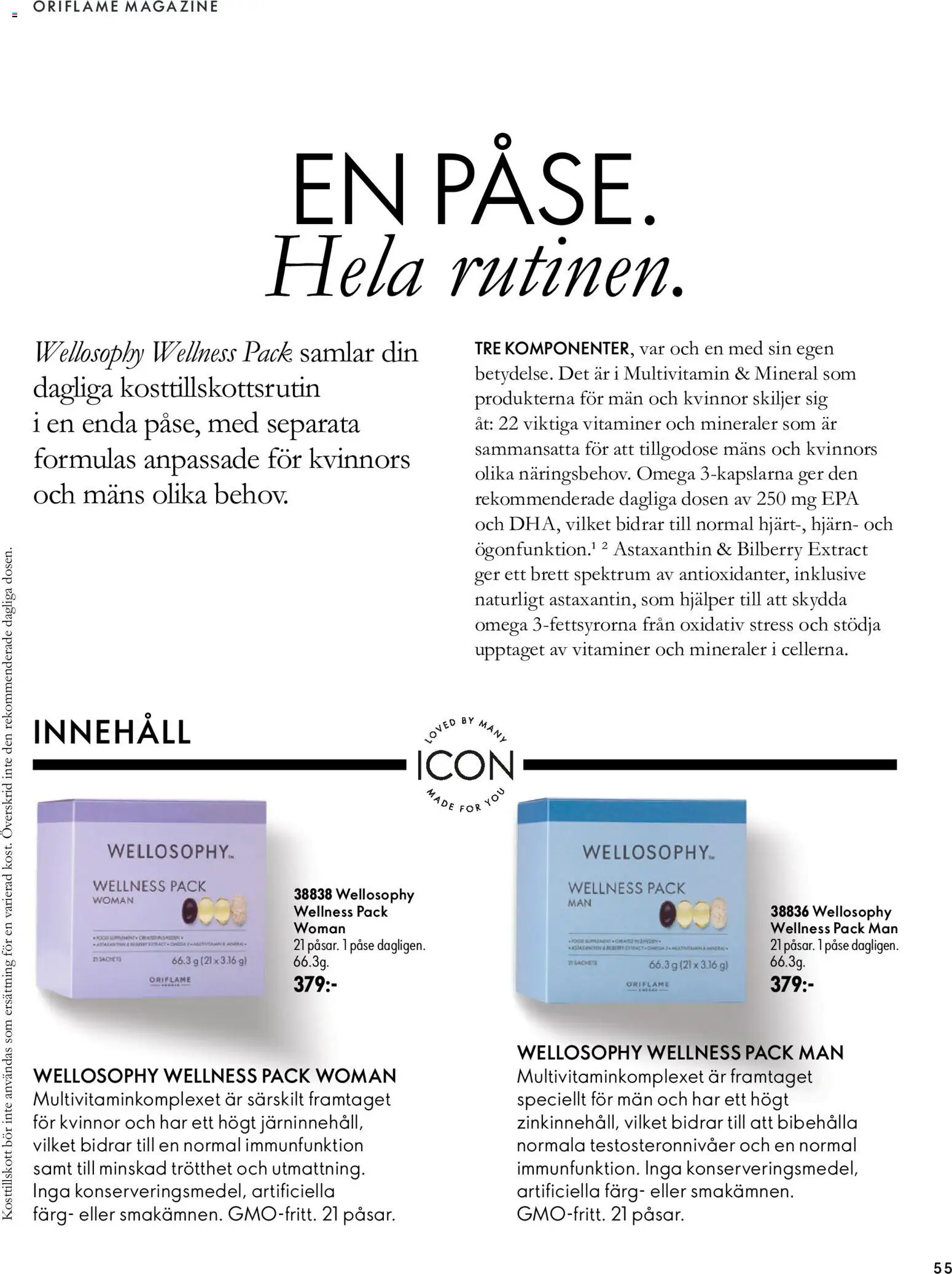 Oriflame reklamblad aktuell från 07/10/2026 | Sida: 55