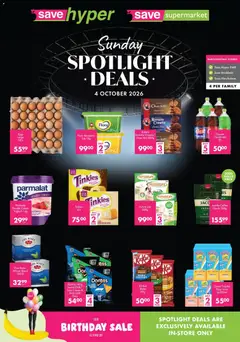 Save specials catalogue – valid from 04/10/2026