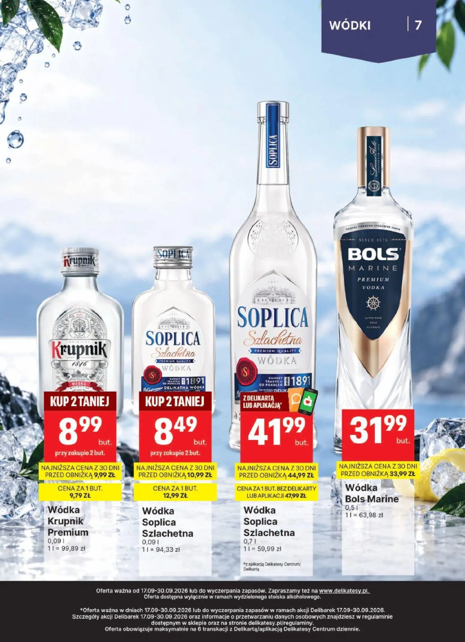 Delikatesy Centrum gazetka - DeliBarek od 17.09.2026 | Strona: 7 | Produkty: Krupnik, Soplica, Delikatesy, Wódka