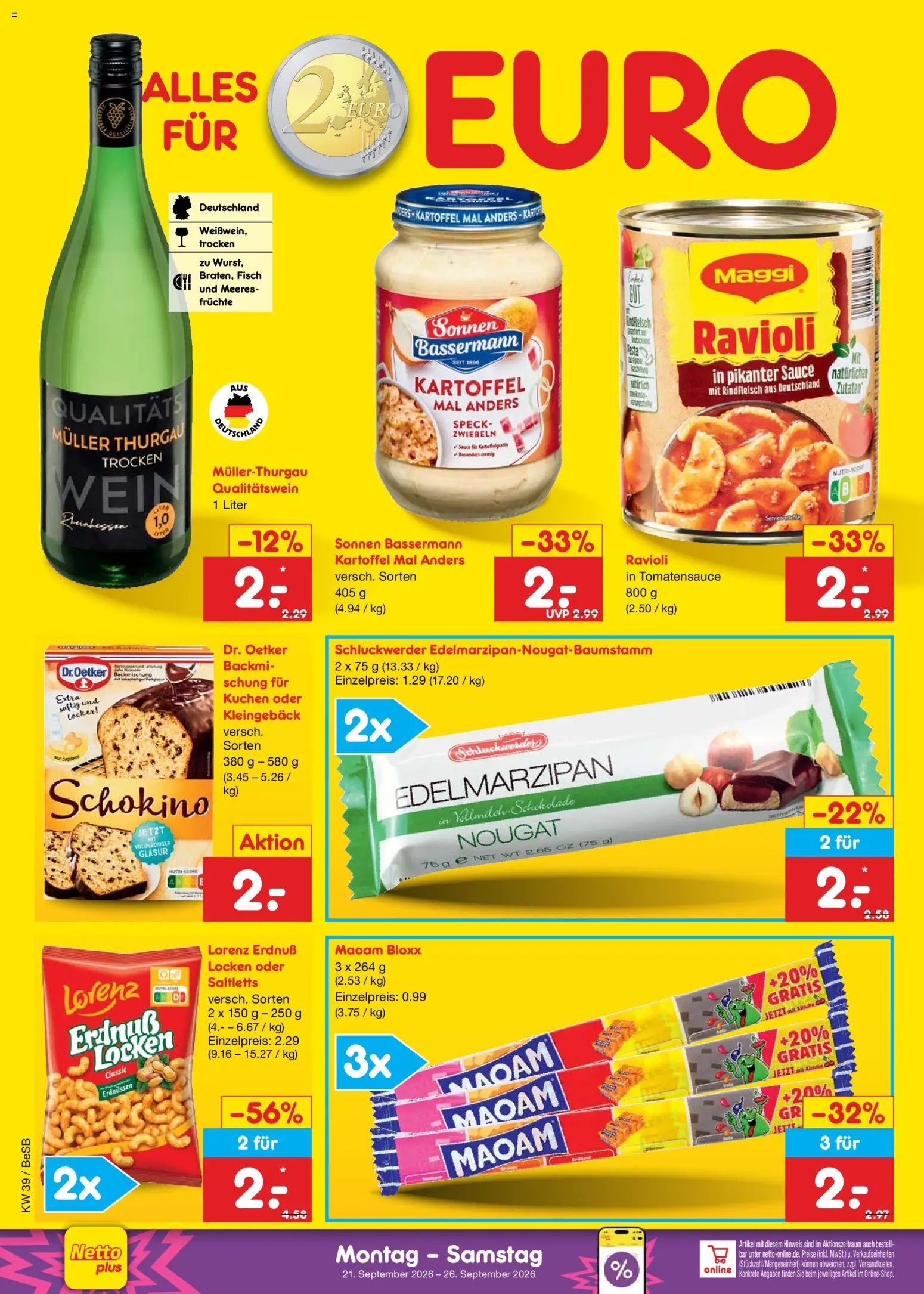 Netto Marken-Discount Prospekt – gültig ab 21.09.2026 | Seite: 14