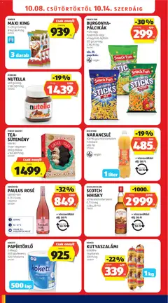 TEA-SÜTEMÉNY, isler és linzer vegyesen 360 g/doboz - amely érvényes a következő dátumtól: 2026.10.08. | Oldal: 10
