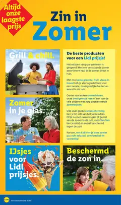 Lidl folder - Zin in Zomer - Voorbeeld van een folder van Lidl, geldig van 22-06-2026 | Pagina: 2