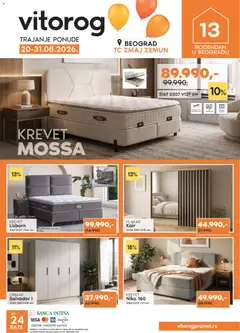 Vitorog katalog - akcija Rođendanski letak - pregled Vitorog kataloga - važi od 20.08.2026