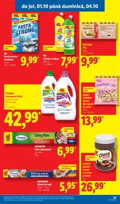 Ofertele Lidl valabile de la 28.09.2026 | Pagină: 63