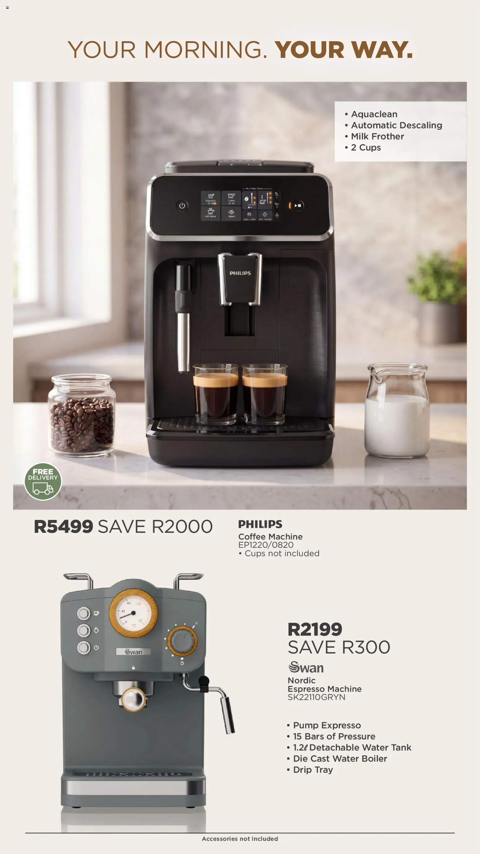 New House and Home catalogue – valid from 20/07/2026 | Page: 58 | Products: Tray, Tank, Milk frother, Water