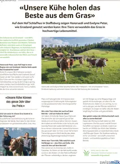 Milch, Milch von Kühen, die Gras in hochwertige Lebensmittel verwandeln. ab 13.05.2026 gültig | Seite: 41