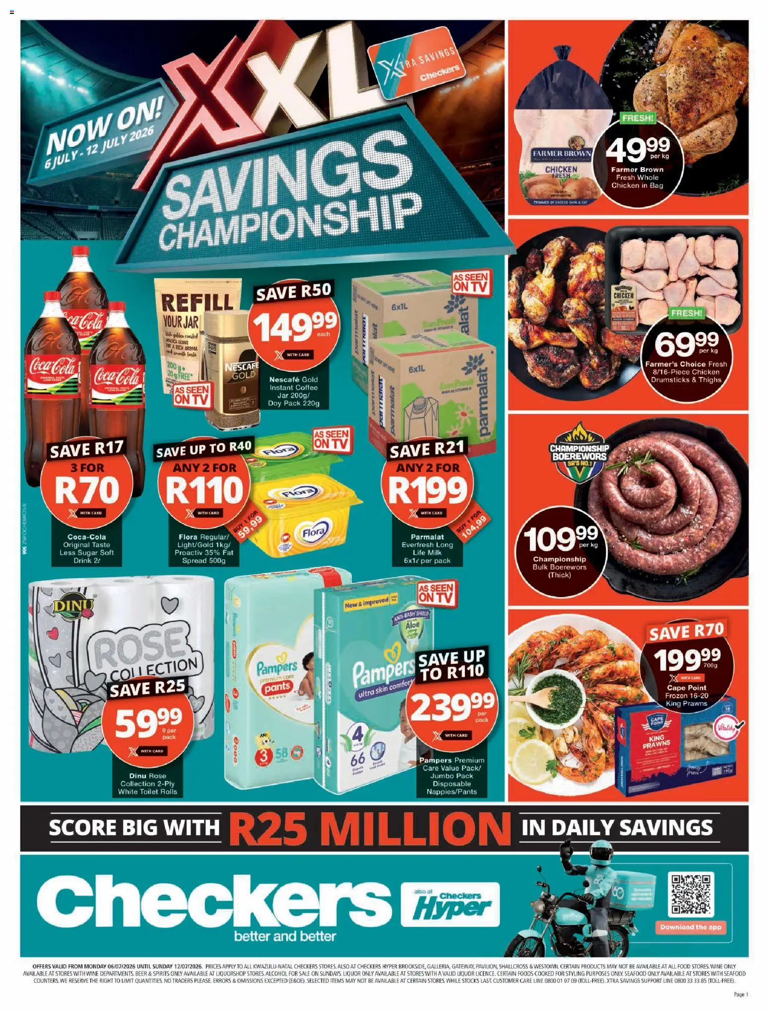 Checkers supermarkets catalogue 06/07/2026