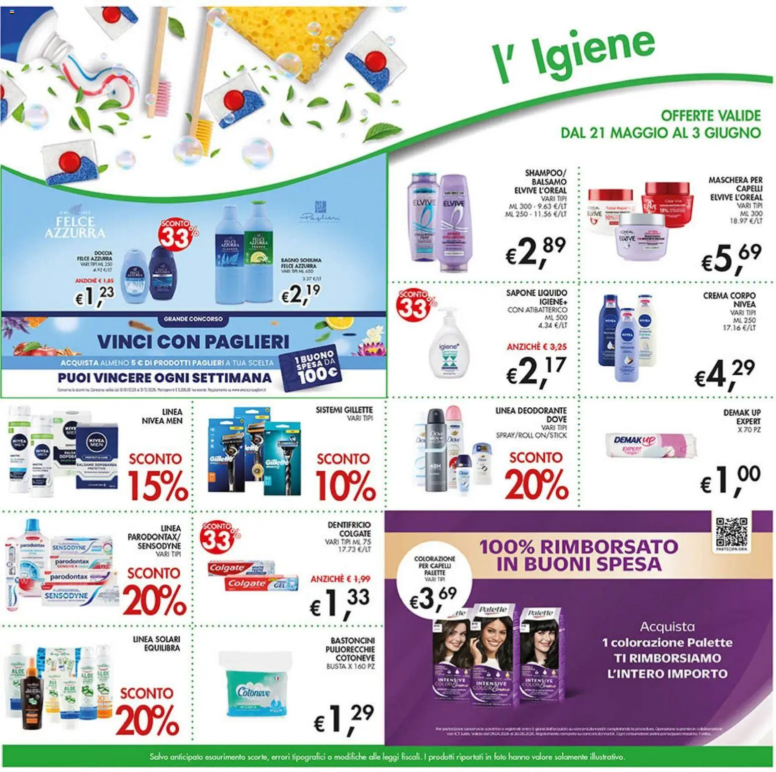 Volantino Coal del 21.05.2026 | Pagina: 29 | Prodotti: Maschera, Sapone, Deodorante, Bagno