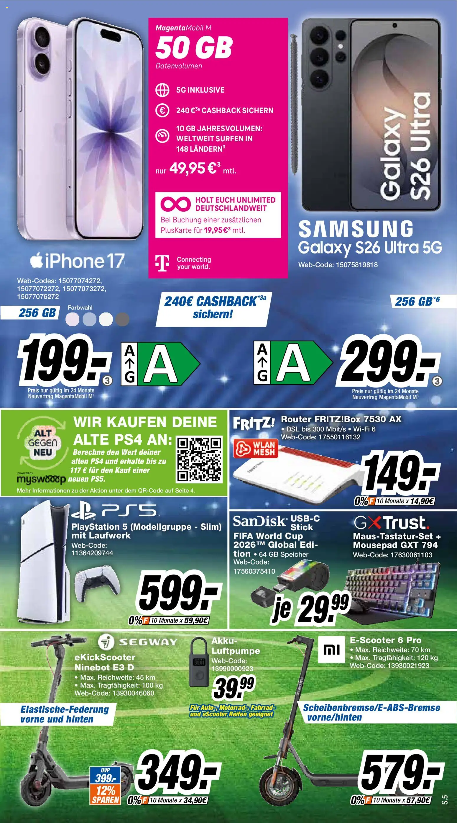 Expert - Giessen – gültig ab 15.06.2026 | Seite: 5 | Produkte: Playstation, Luftpumpe, Samsung, Iphone