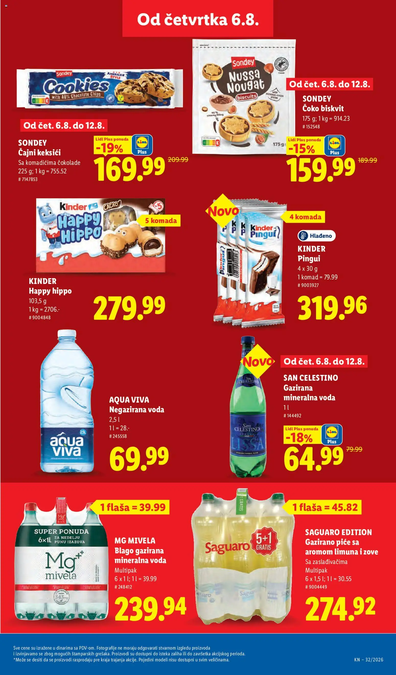 Lidl katalog - važi od 06.08.2026 | Strana: 31
