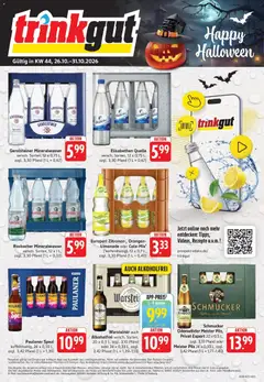 Trinkgut Prospekt Worms ab 26.10.2026 gültig