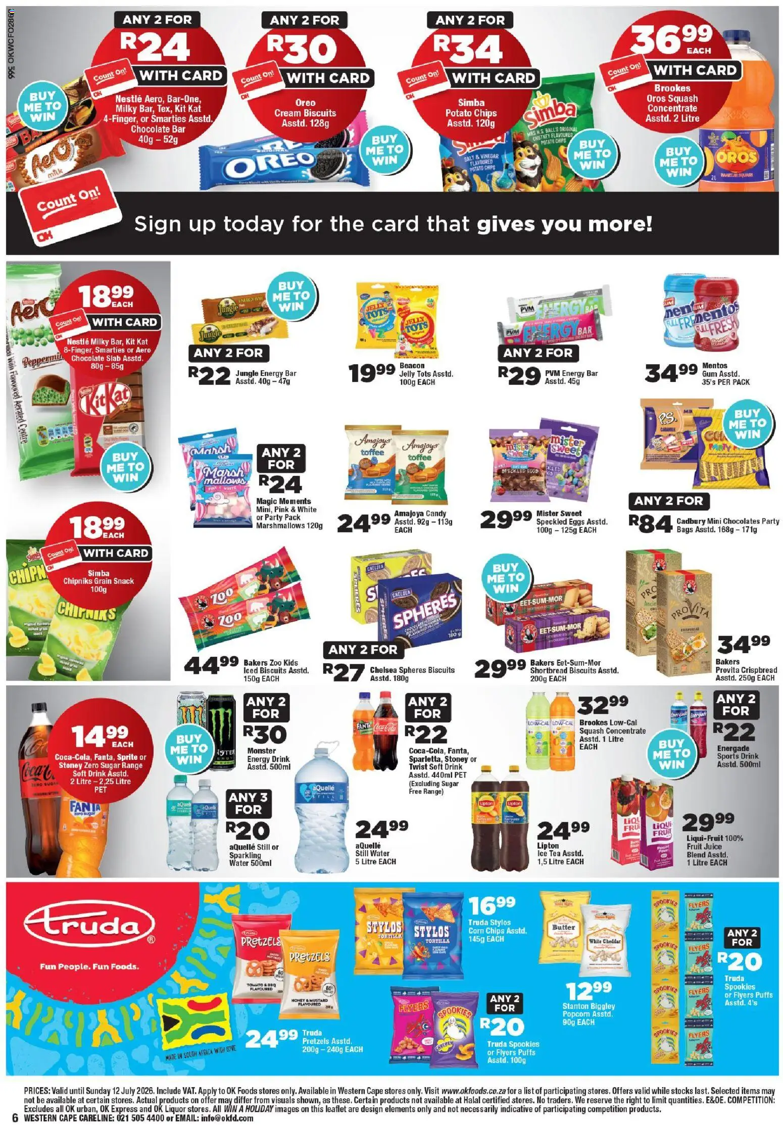 New OK Foods catalogue – valid from 24/06/2026 | Page: 6 | Products: Eggs, Biscuits, Tea, Salt