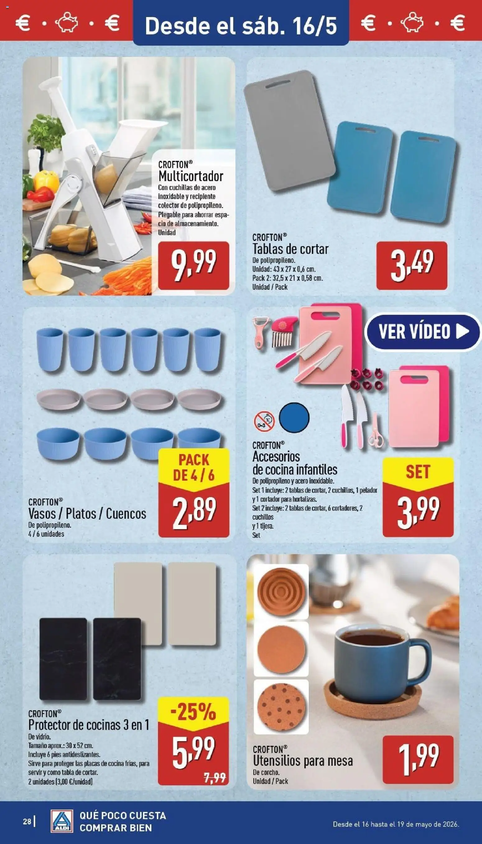 Aldi folleto Canarias │ válido desde el 11.05.2026 | Página: 28