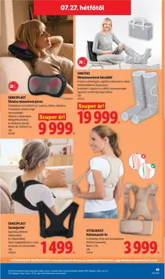 Lidl akciós újság - amely érvényes a következő dátumtól: 2026.07.23. | Oldal: 49