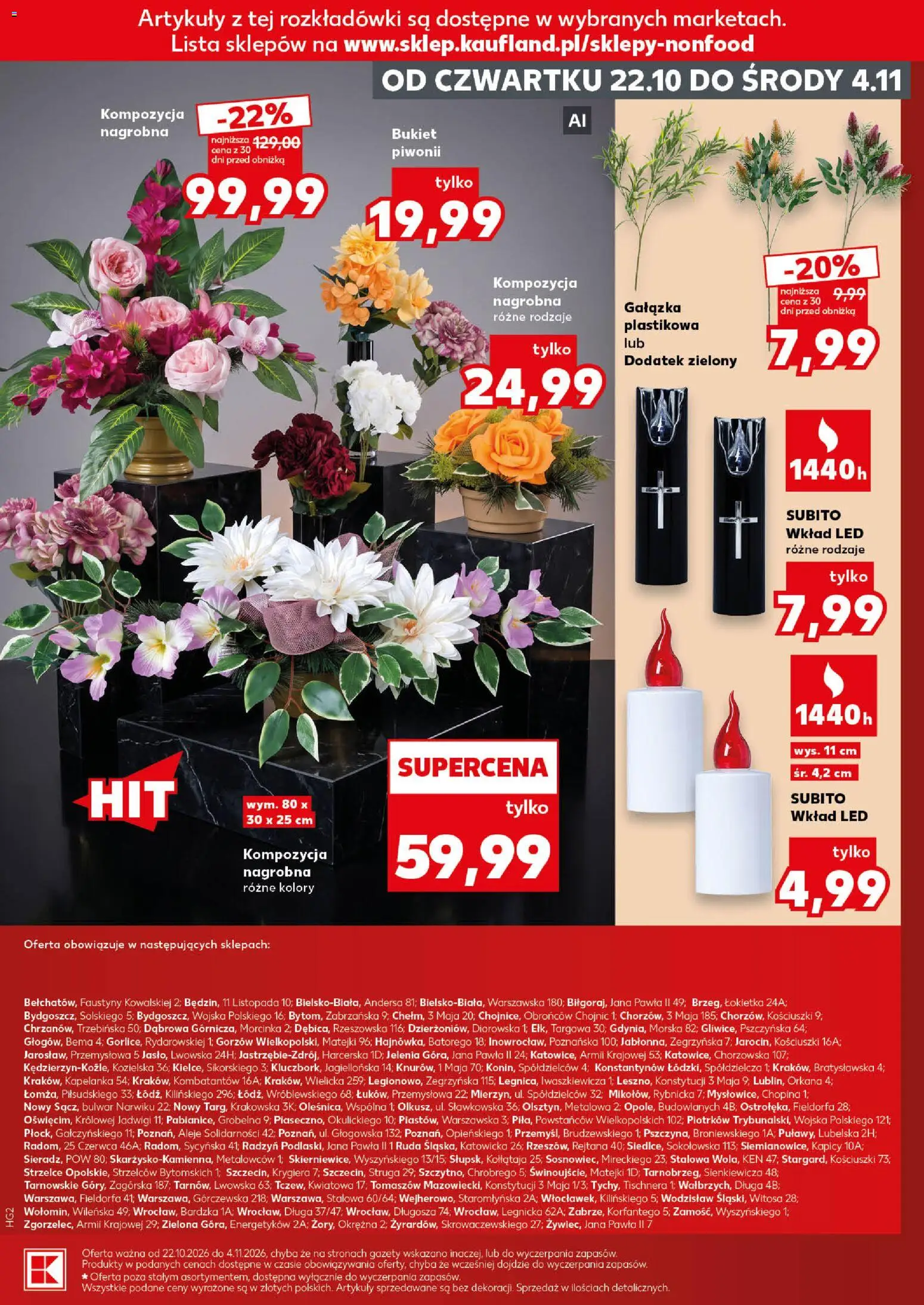 Kaufland Polsko leták - Złap okazje od 22.10.2026 | Strana: 17 | Produkty: LED