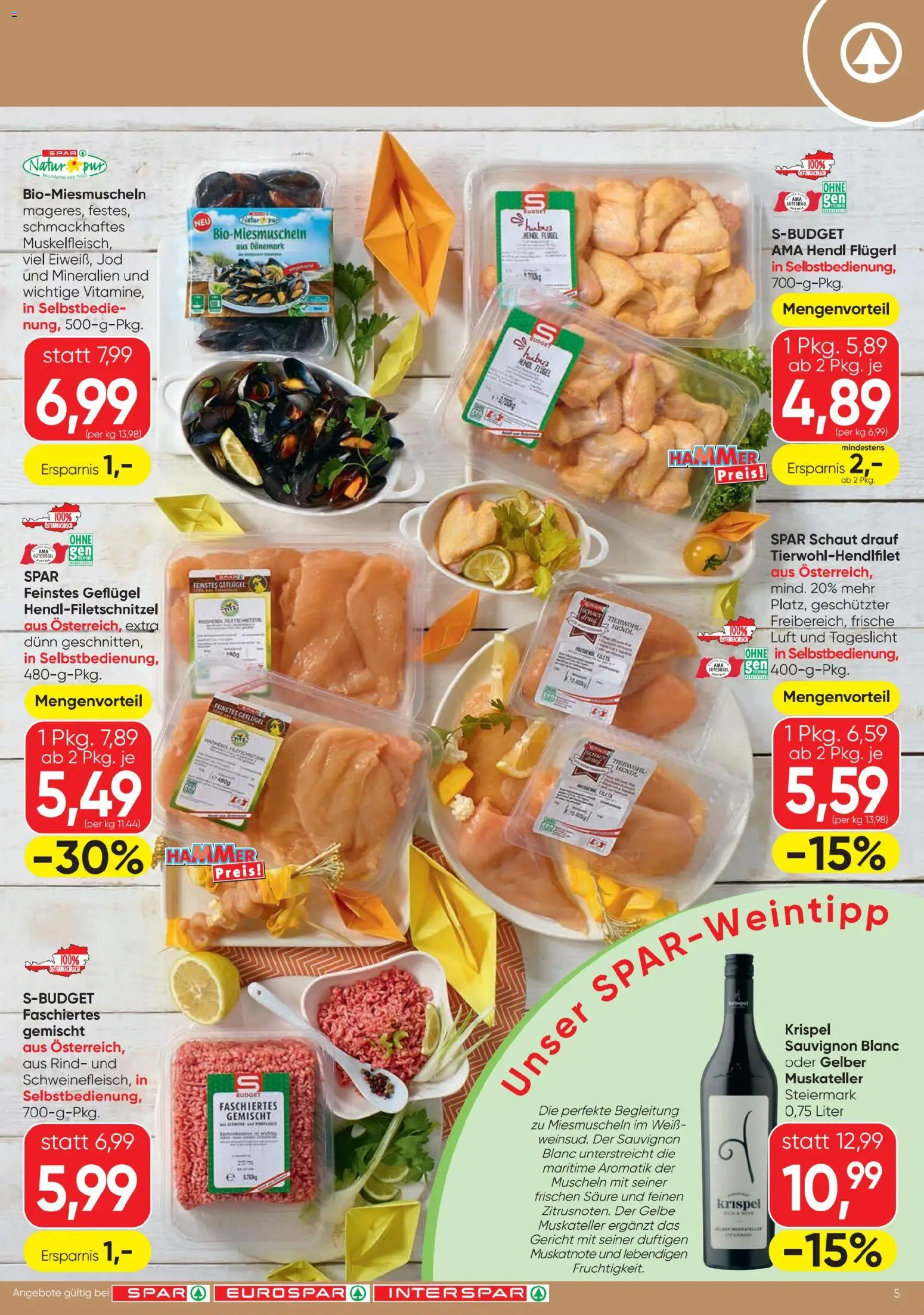 Spar - Flugblatt gültig ab 30.07.2026 | Seite: 5