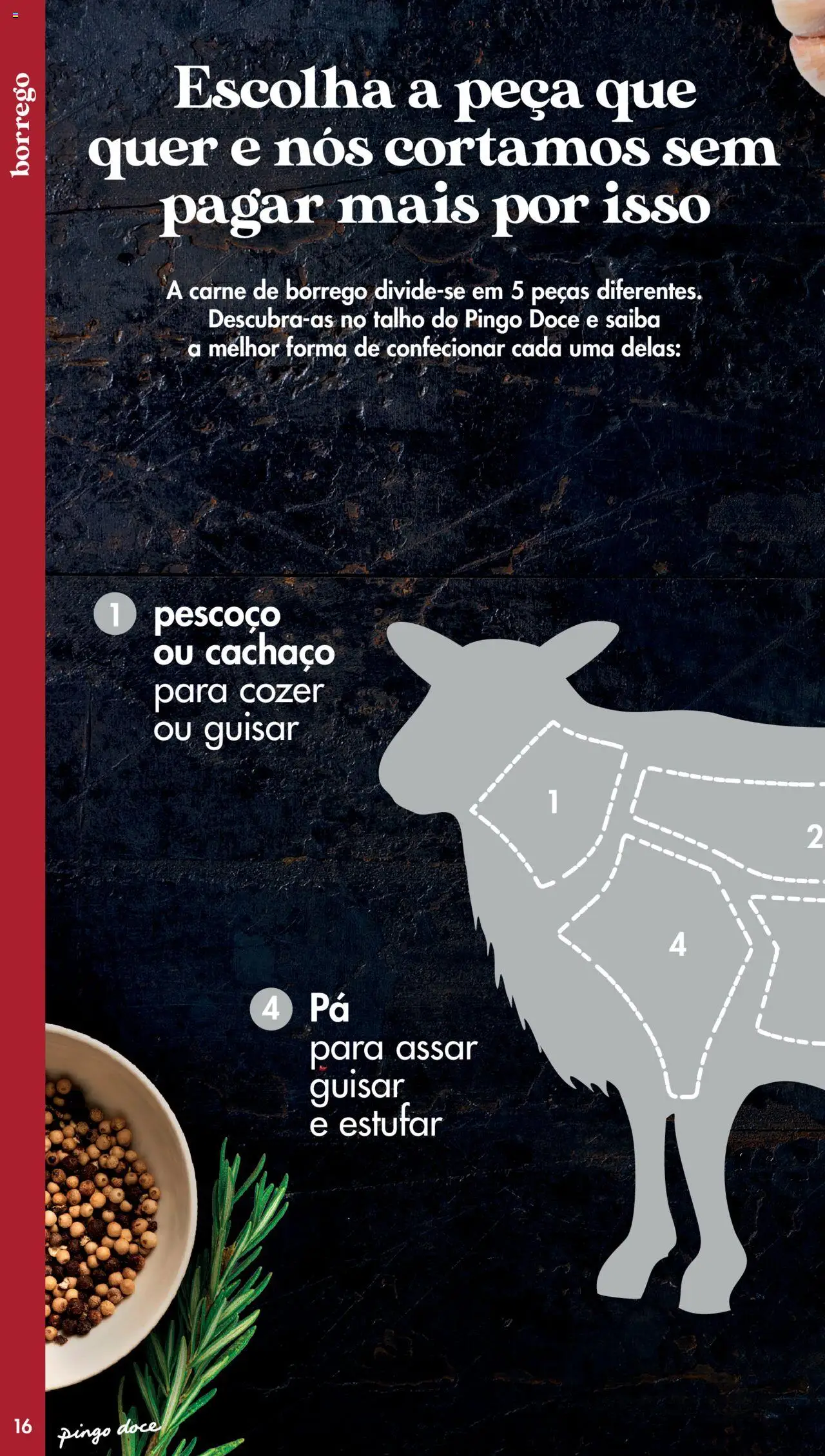 Pingo Doce - Catálogo-Talho │ válido de 20/05/2025 | Página: 16 | Produtos: Carne de borrego, Carne