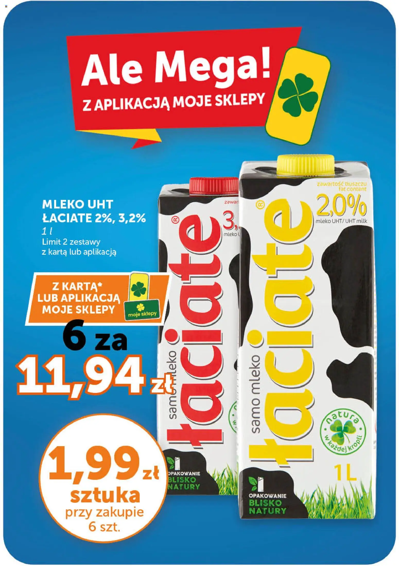 Groszek gazetka od 25.06.2026 | Strona: 2 | Produkty: Karta, Mleko