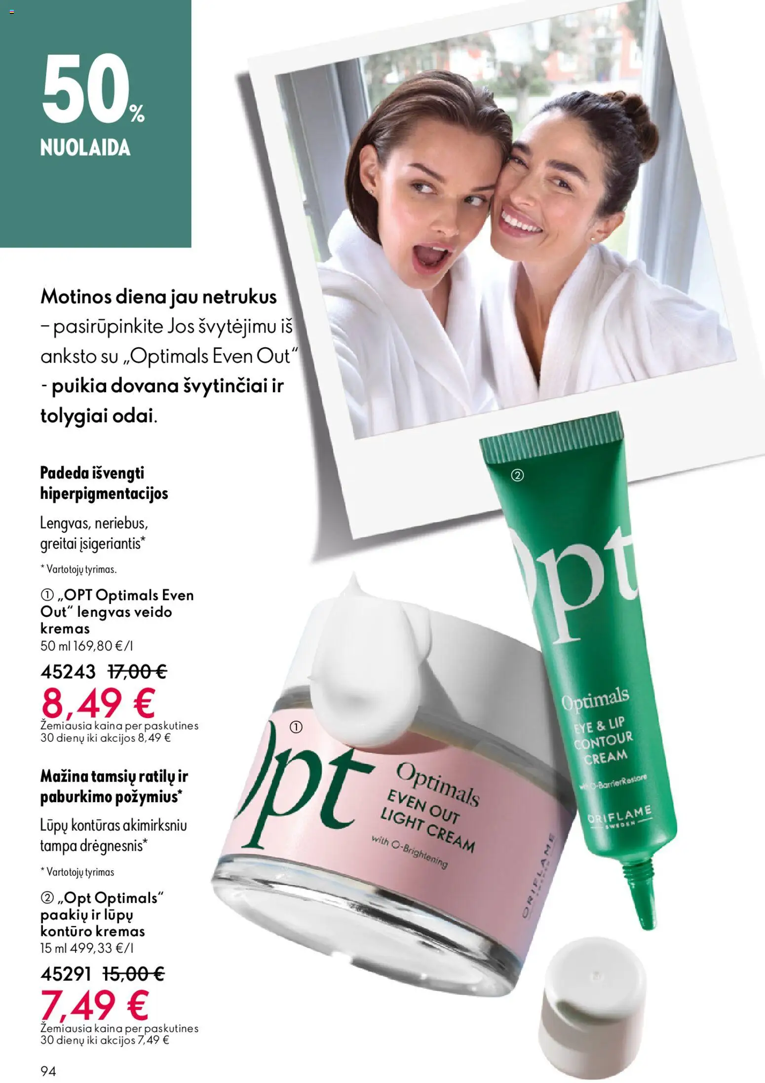 Oriflame akcijos nuo 22.04.2026 | Puslapis: 94
