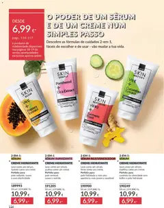 Pré-visualização 2-EM-1: SÉRUM + CREME HIDRATANTE, Leve como um sérum, ilumina como um creme. Perfeito para: pele radiante, suave e com elasticidade válido de 01/06/2026 | Página: 116