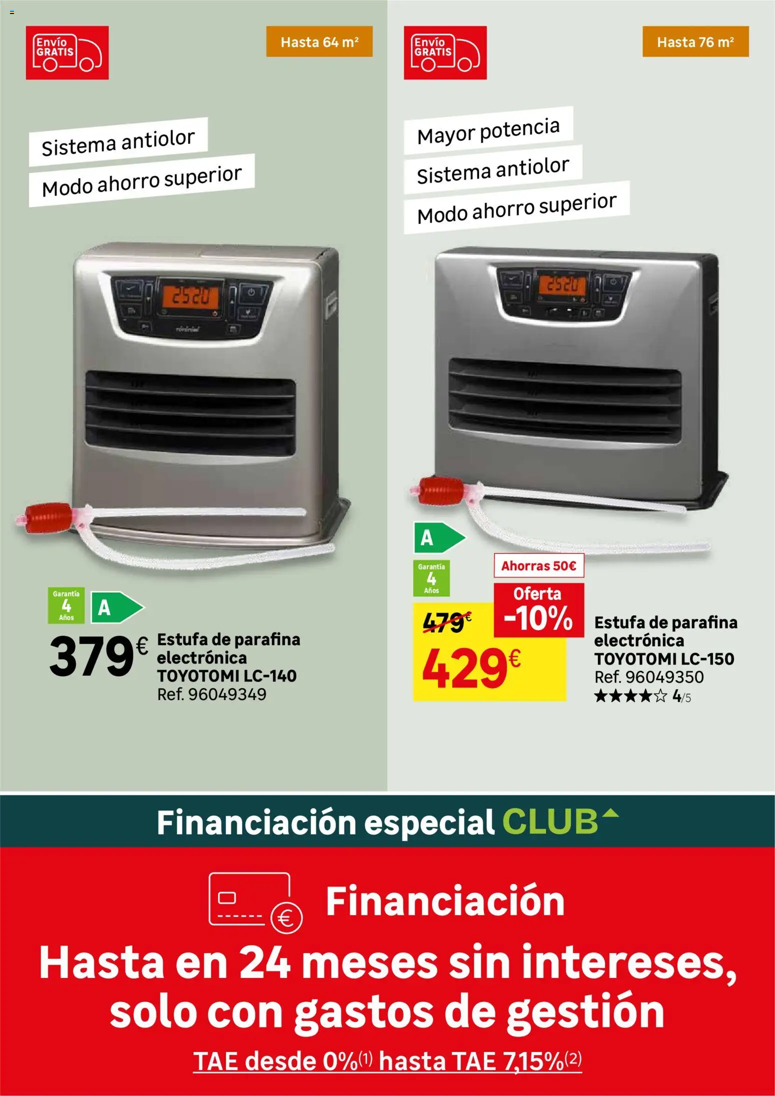 Leroy Merlin Calor en casa y mucho ahorro │ válido desde el 20/10/2026 | Página: 64