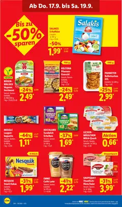 LECKER-MÄULCHEN Milch-Quark, Versch. Sorten. Gekühlt. Je 150 g ab 14.09.2026 gültig | Seite: 66
