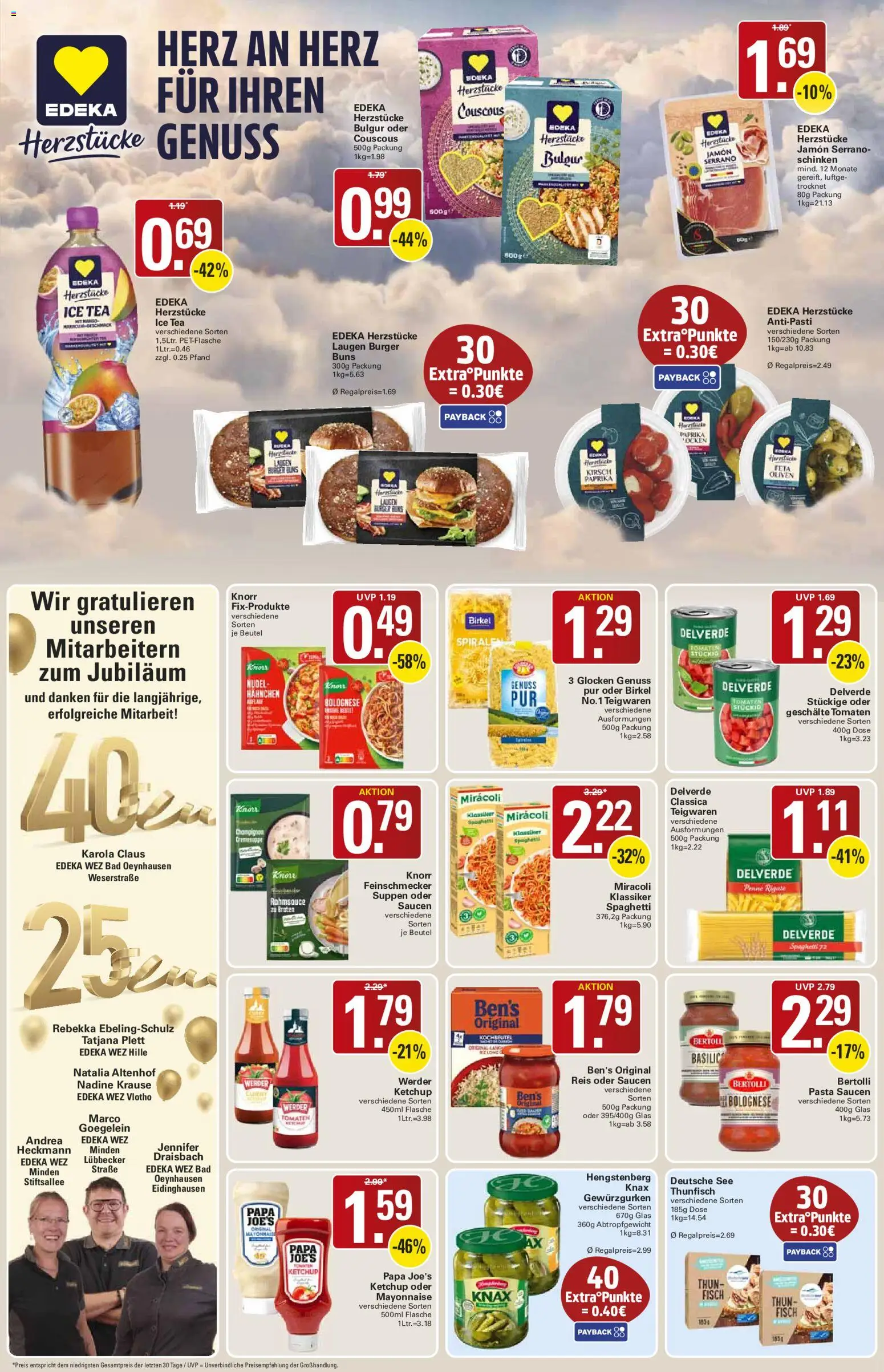 WEZ Prospekt – gültig ab 03.08.2026 | Seite: 10 | Produkte: Tomaten, Paprika, Mayonnaise, Reis