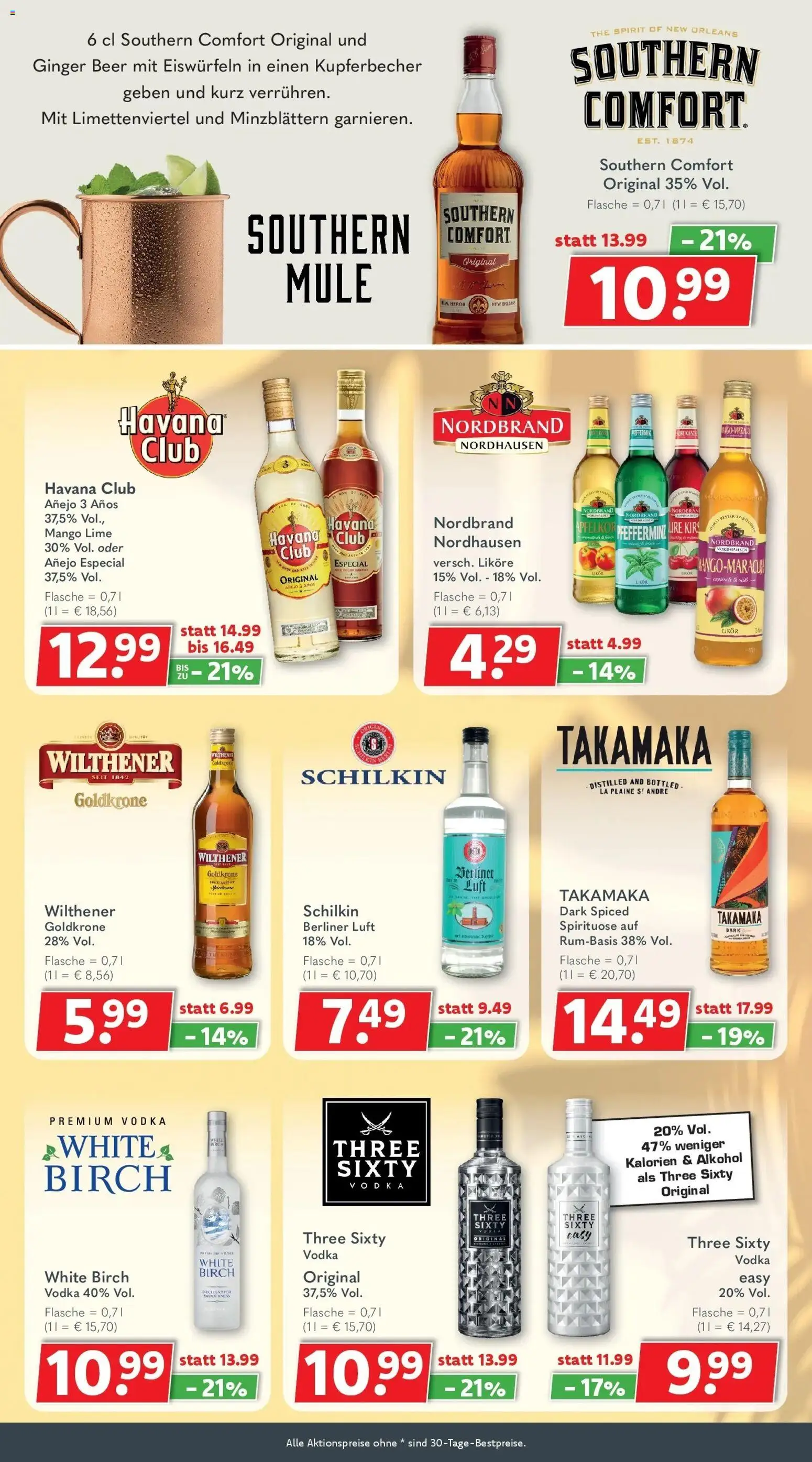 Getränkeland Prospekt Neustrelitz (ab 17.08.2026) zum Blättern | Seite: 9 | Produkte: Berliner, Alkohol, Mango, Vodka
