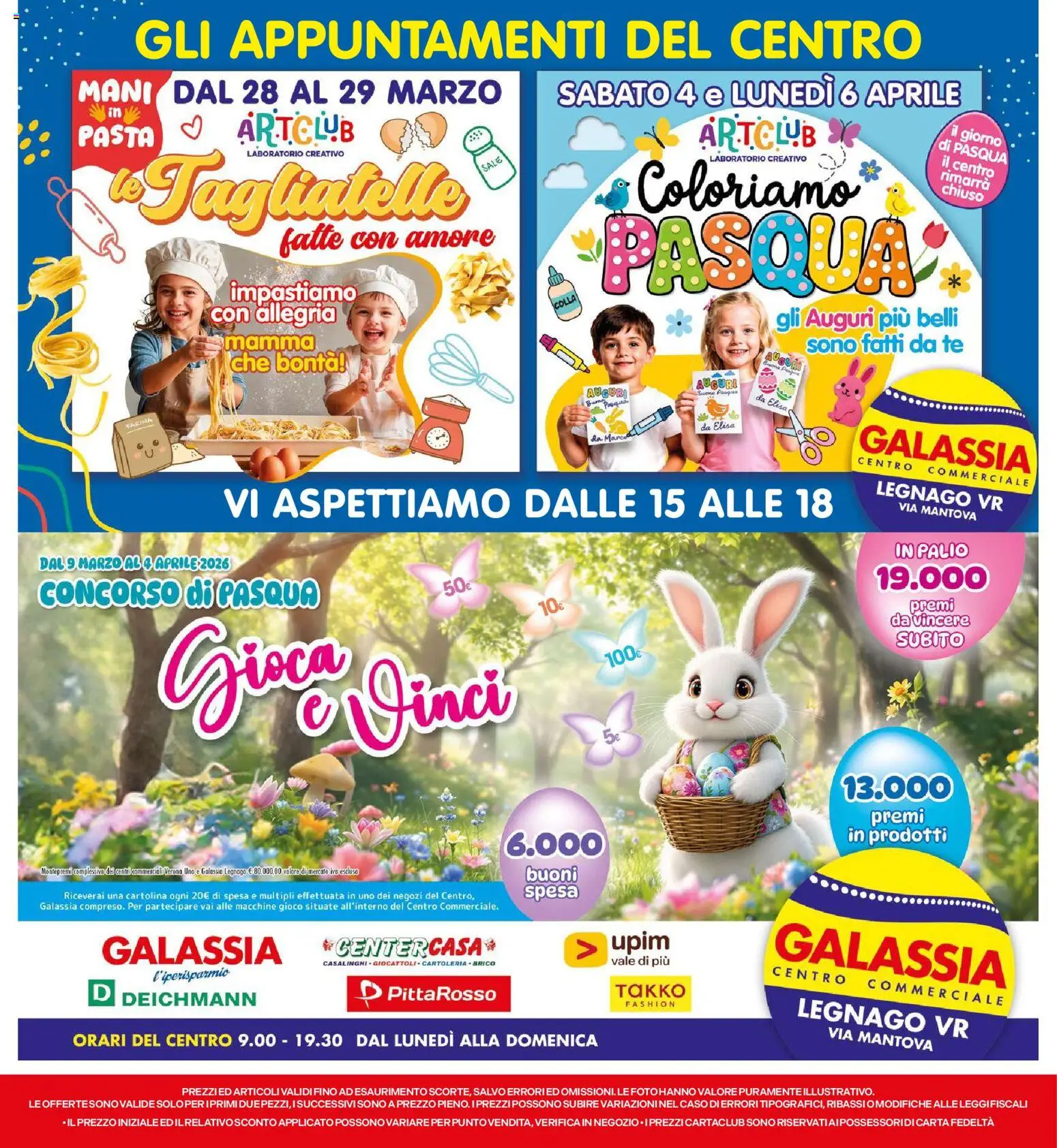 Volantino Galassia del 26.03.2026 | Pagina: 32 | Prodotti: Tè, Sale, Pasta, Gioco