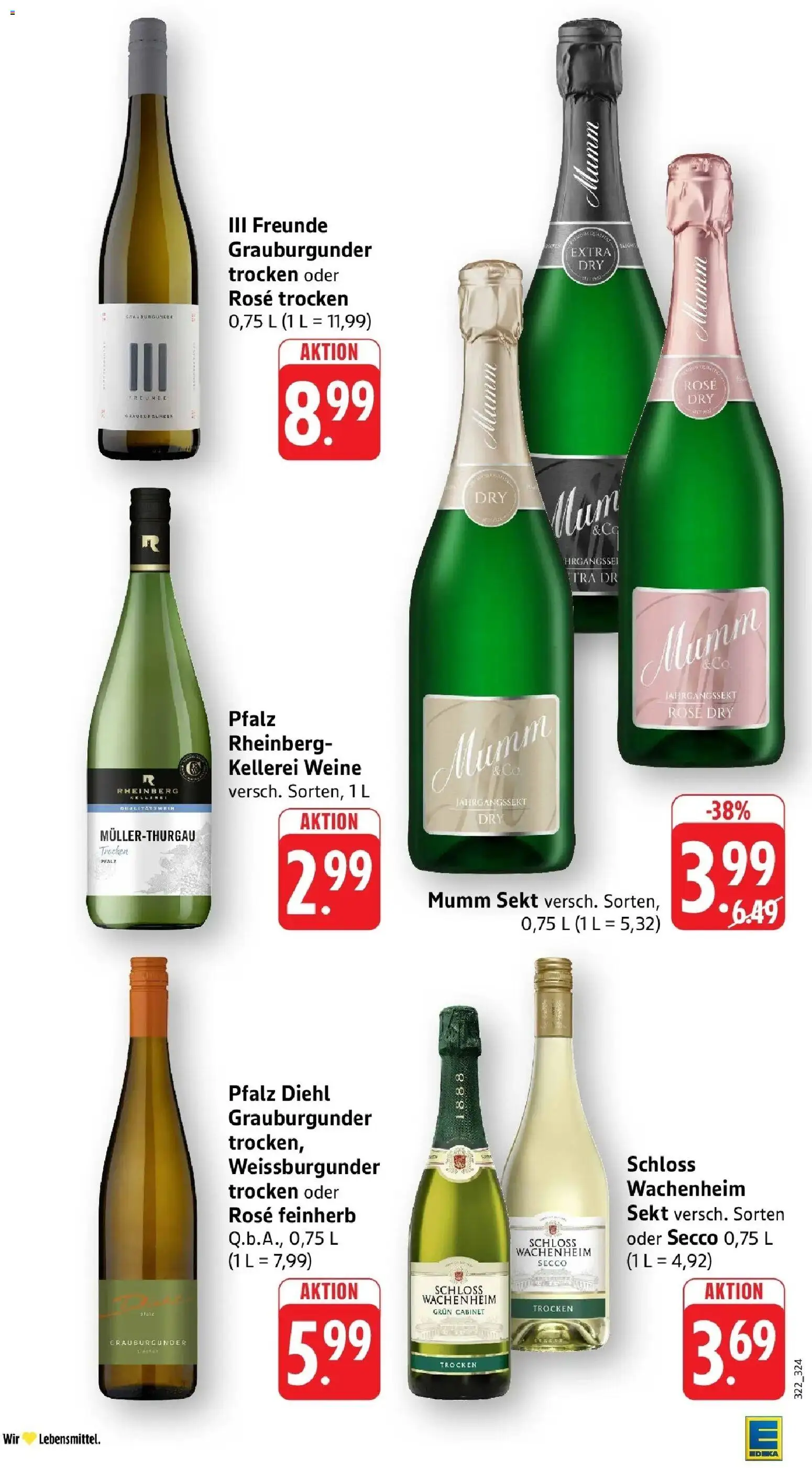 Edeka prospekt Bad Bergzabern – gültig ab 29.06.2026 | Seite: 34 | Produkte: Mumm sekt, Sekt