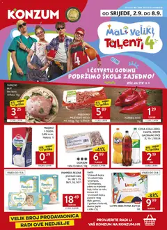 Konzum Katalog - Pregled kataloga iz trgovine Konzum, vrijedi od 02.09.2026