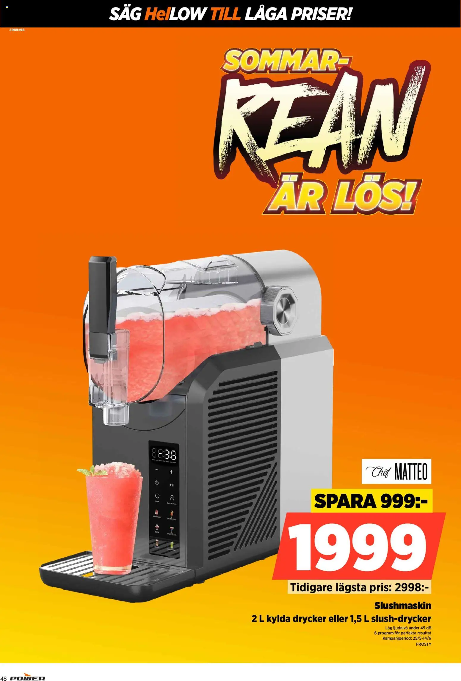 Power reklamblad aktuell från 01.06.2026 | Sida: 48 | Produkter: Såg