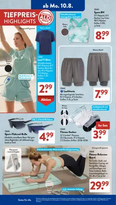 Aldi Süd Prospekt ab 10.08.2026 gültig | Seite: 4 | Produkte: Bekleidung