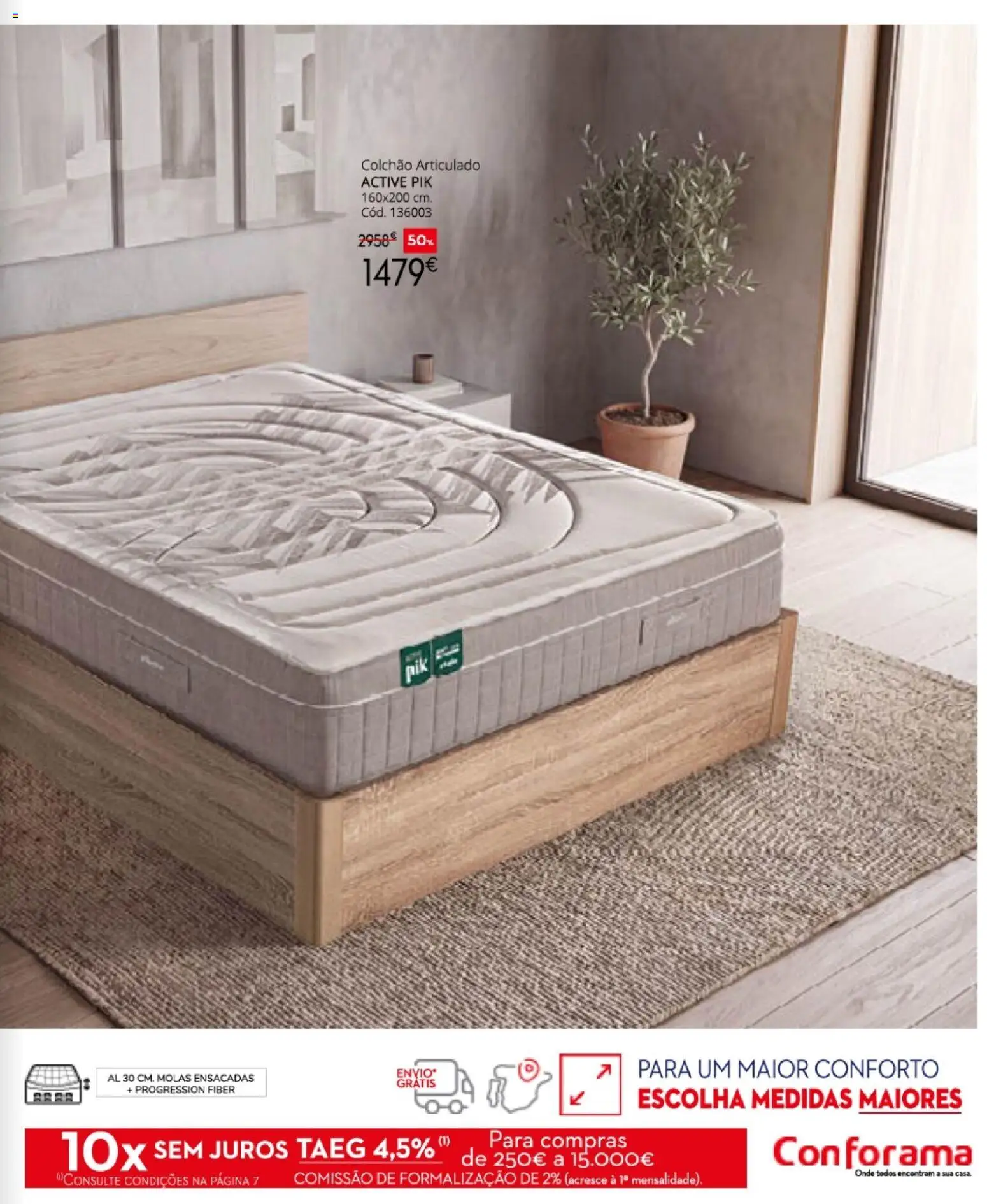 Conforama Camitis │ válido de 06/08/2026 | Página: 77 | Produtos: Colchão