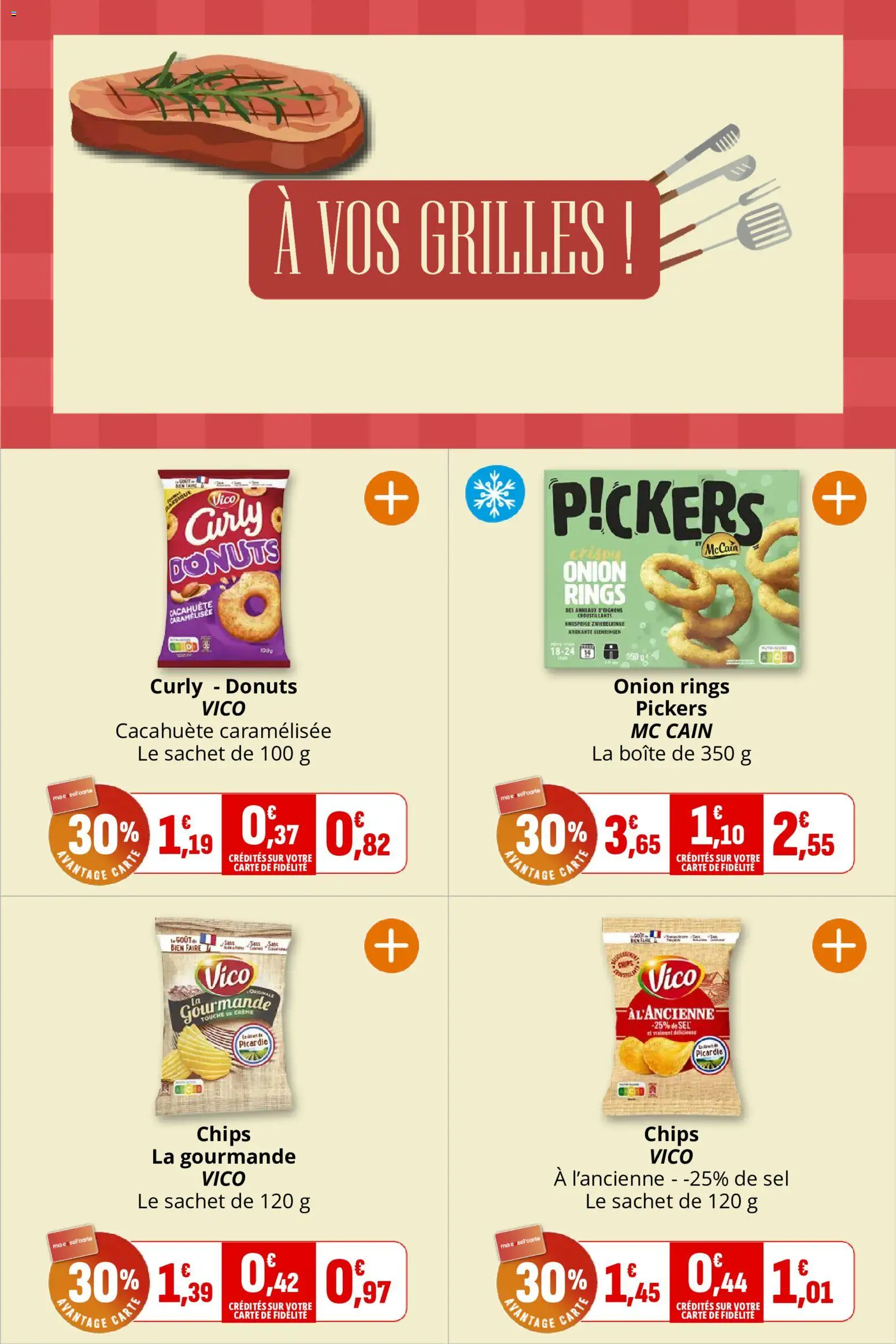 {H1} | Page: 10 | Produits: Cacahuète, Sel, Chips, Crème