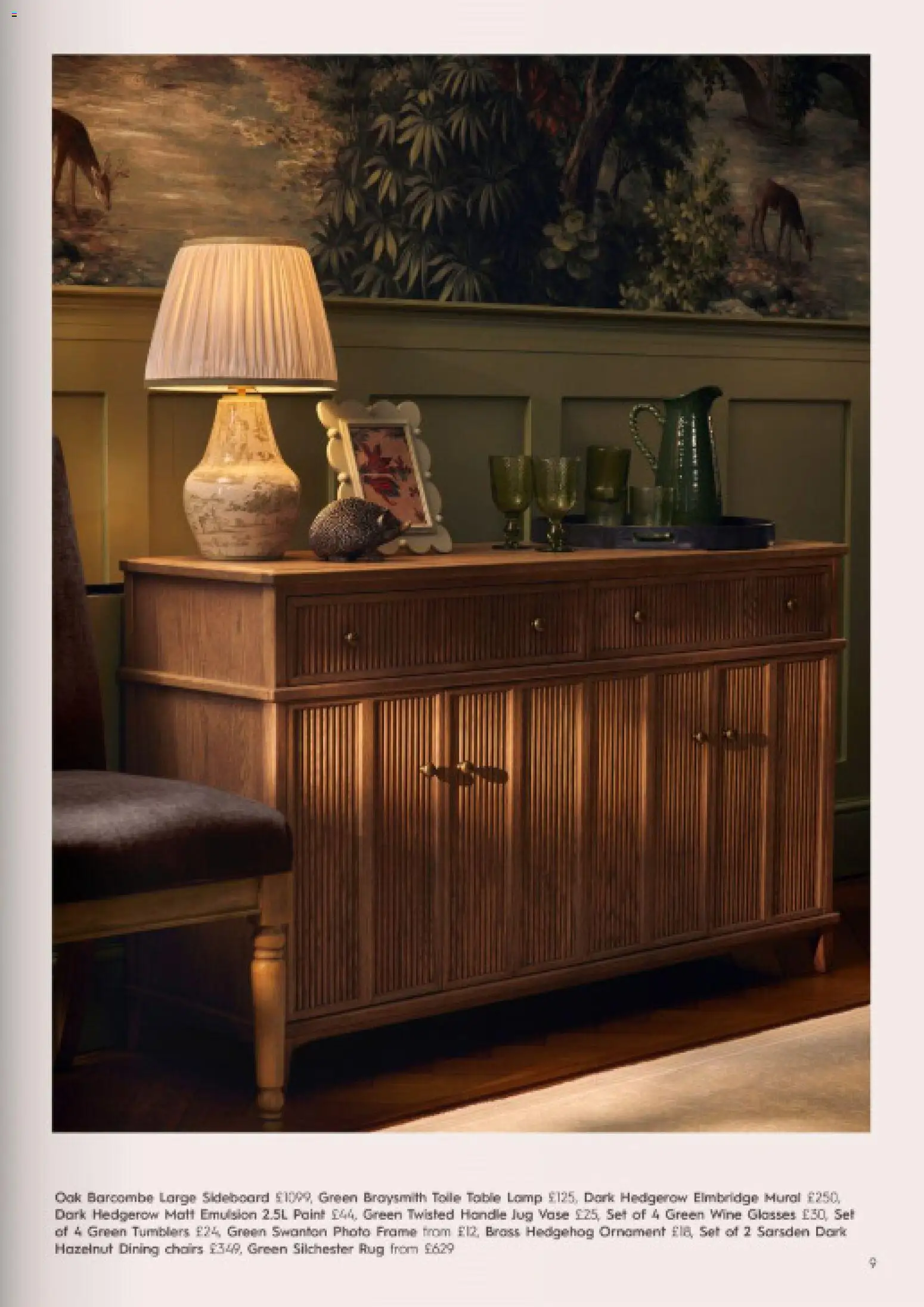 {H1} | Page: 9 | Products: Lamp, Photo frame, Paint, Table lamp