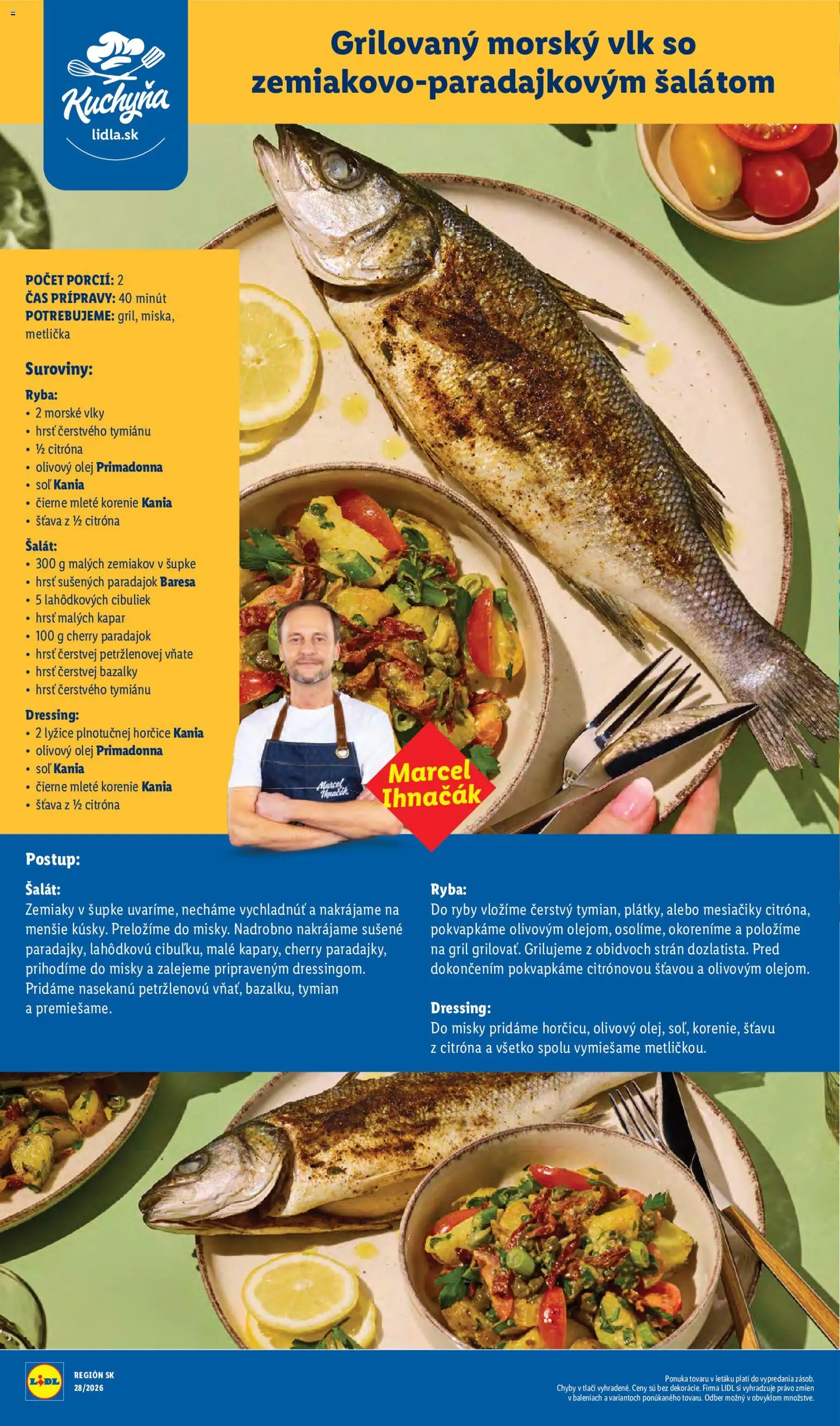 Nové Lidl akcie – leták je platný od 06.07.2026 | Strana: 104 | Produkty: Gril, Kuchyňa, Ryby