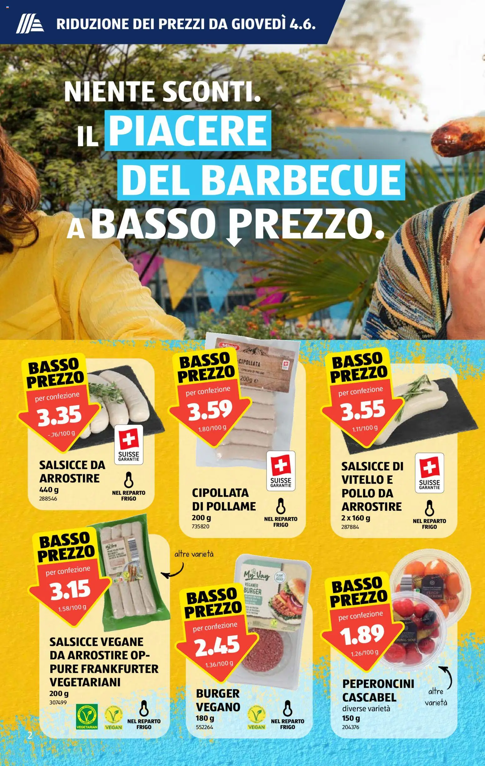 Aldi aktionen IT – gültig ab 04.06.2026 | Seite: 2 | Produkte: Burger