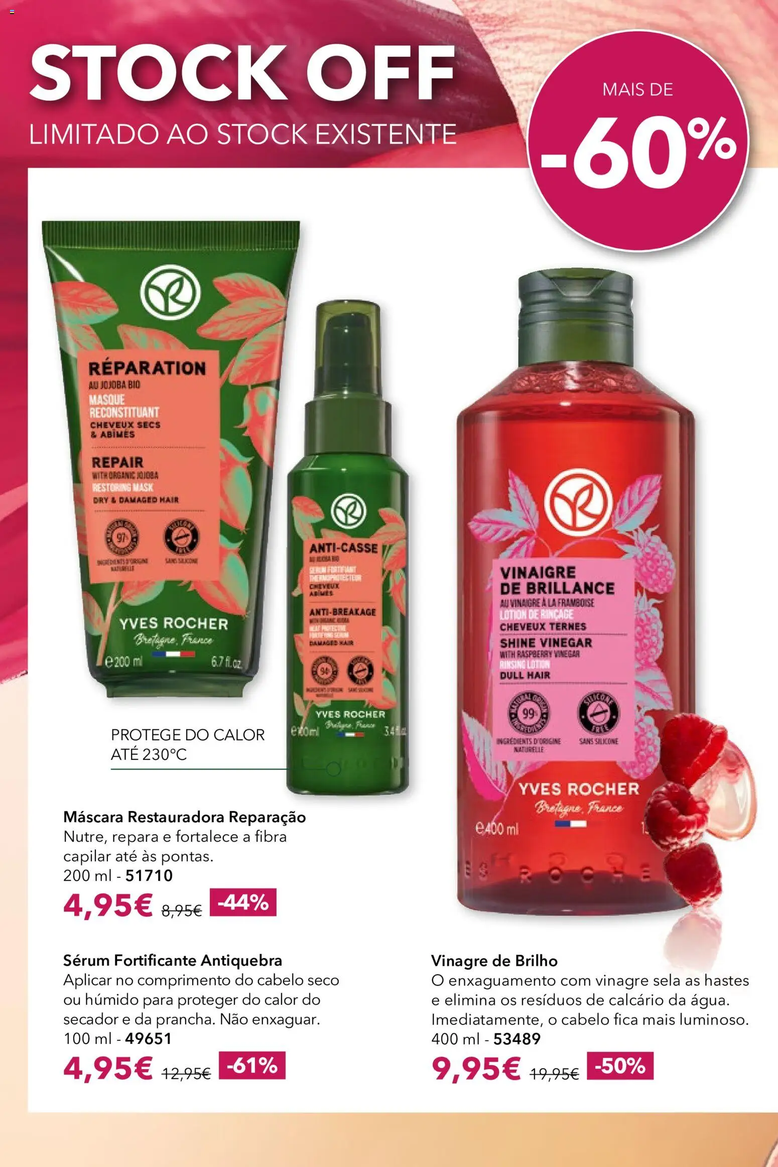 Yves Rocher Beauty must haves │ válido de 03.06.2026 | Página: 10 | Produtos: Vinagre, Secador, Sérum