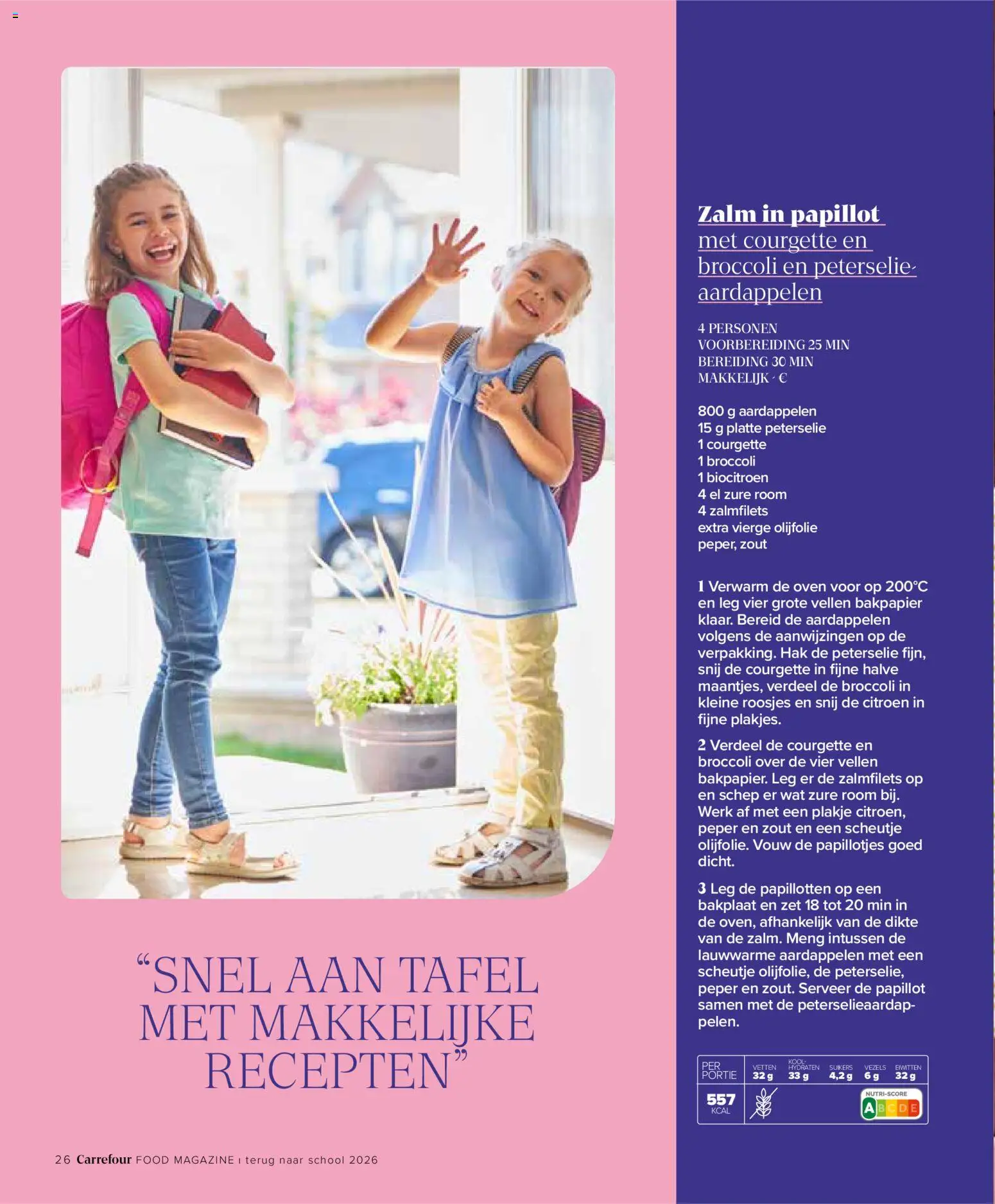 {H1} | Pagina: 26 | Producten: Zure room, Bakpapier, Peterselie, Schep