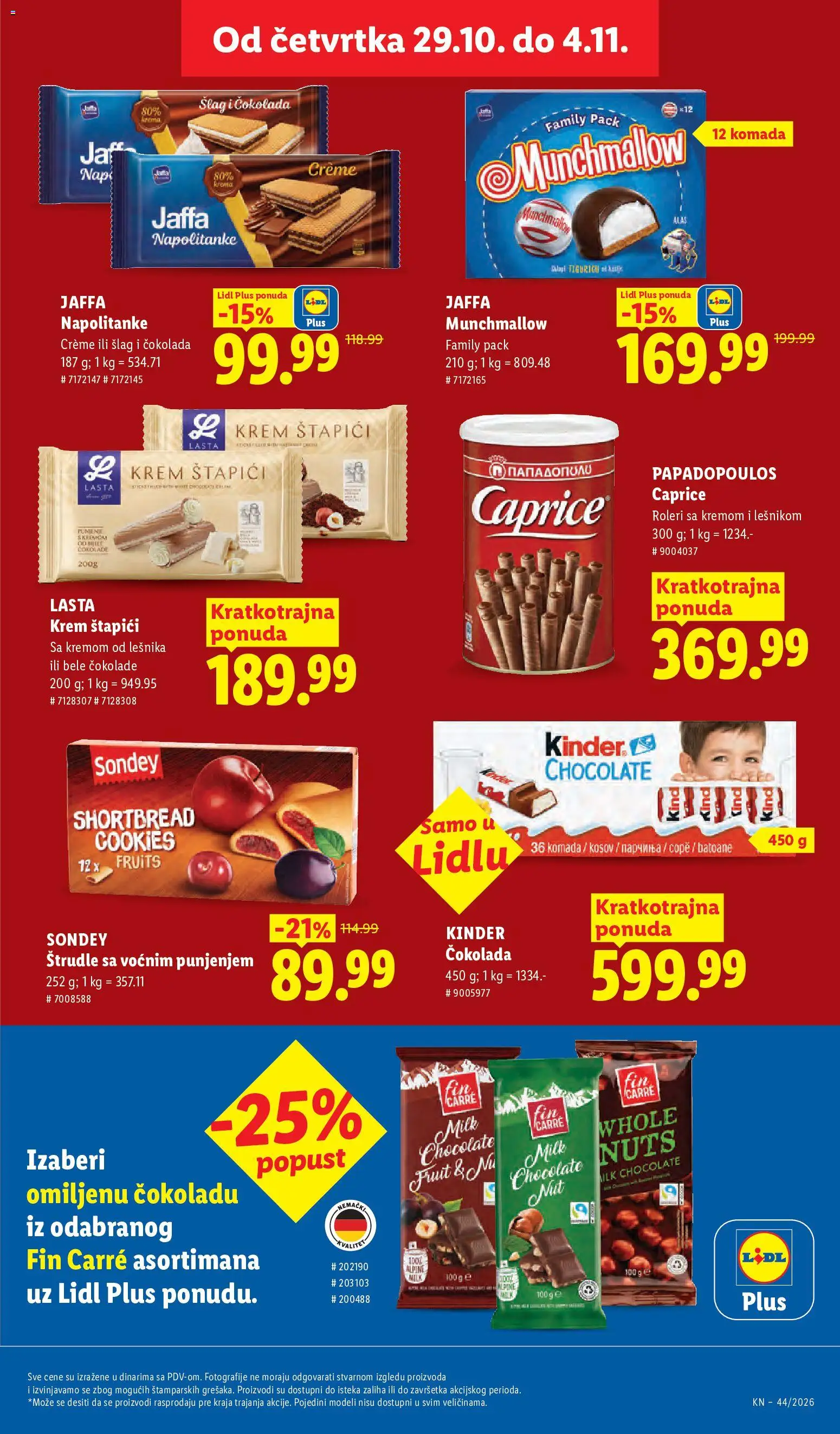 Lidl katalog - važi od 29.10.2026 | Strana: 33