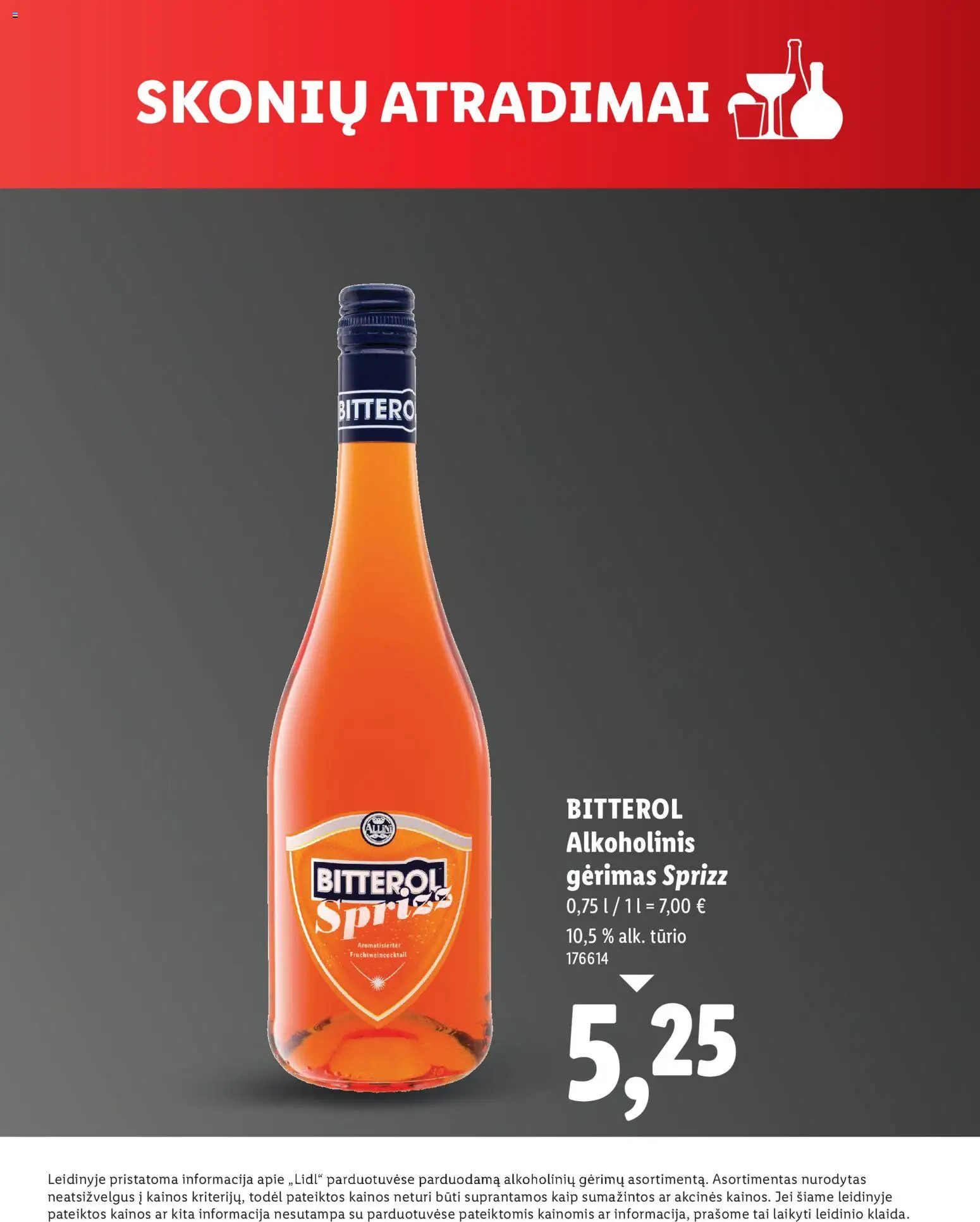 LIDL akcijos nuo 2025.12.04 | Puslapis: 25 | Prekių: Degtinė