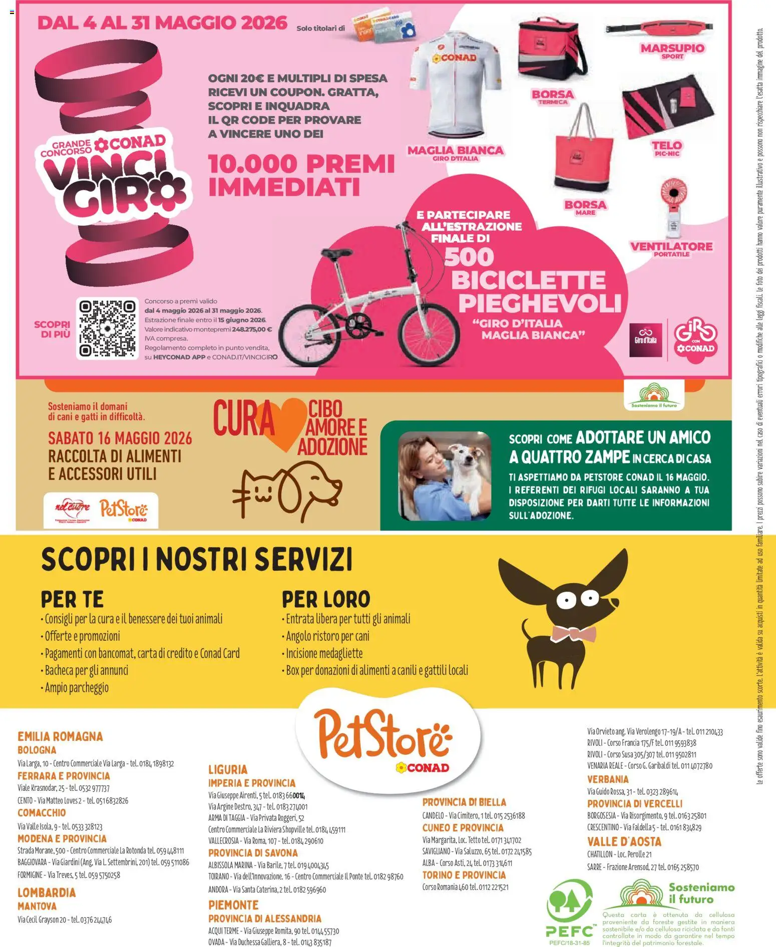 Volantino Conad del 23.04.2026 | Pagina: 8 | Prodotti: Ventilatore, Bacheca, Borsa termica, Fan