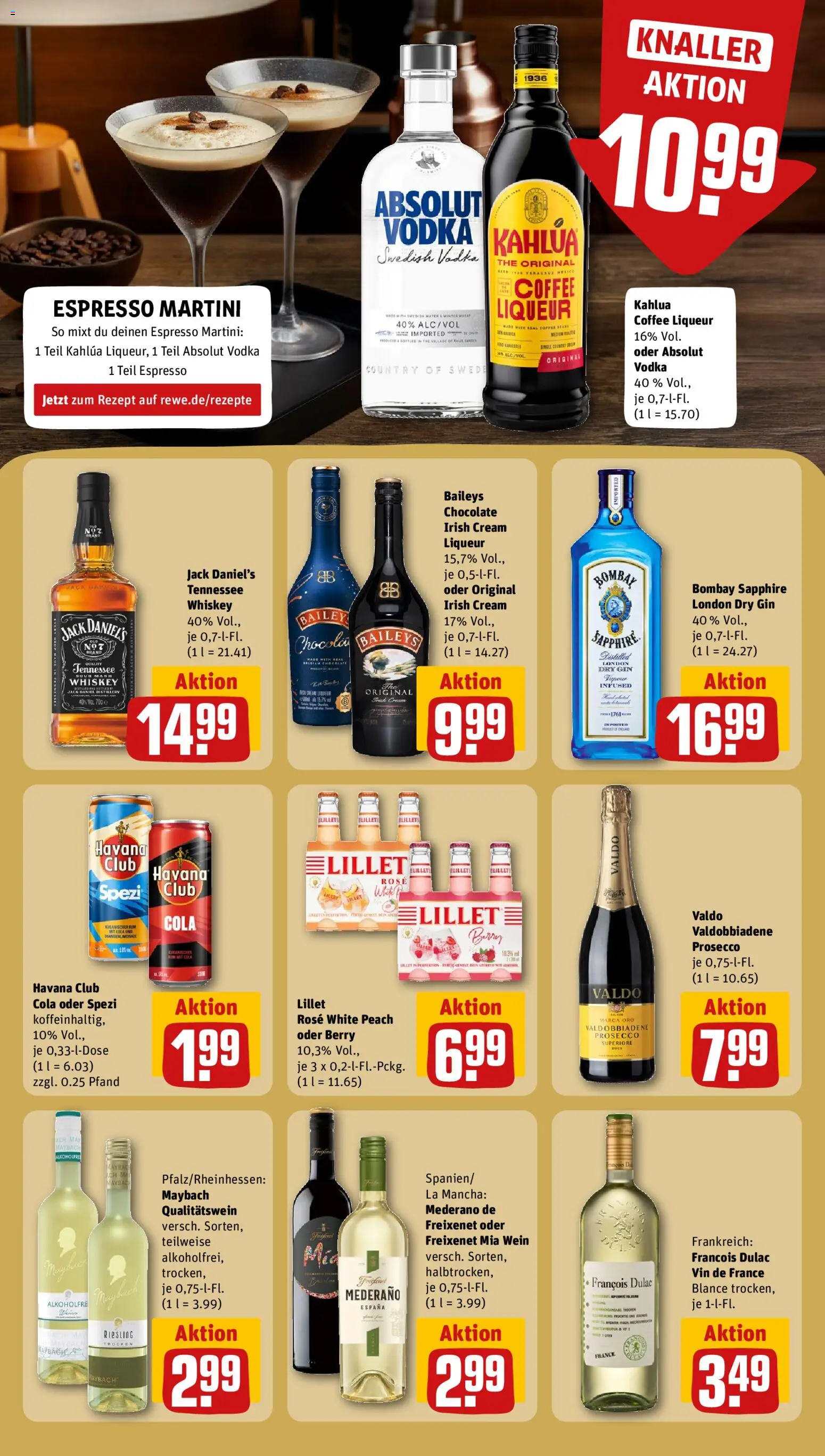 Rewe ihr Kaufpark Prospekt – gültig ab 29.06.2026 | Seite: 22 | Produkte: Havana club, Cola, Wein, Vodka