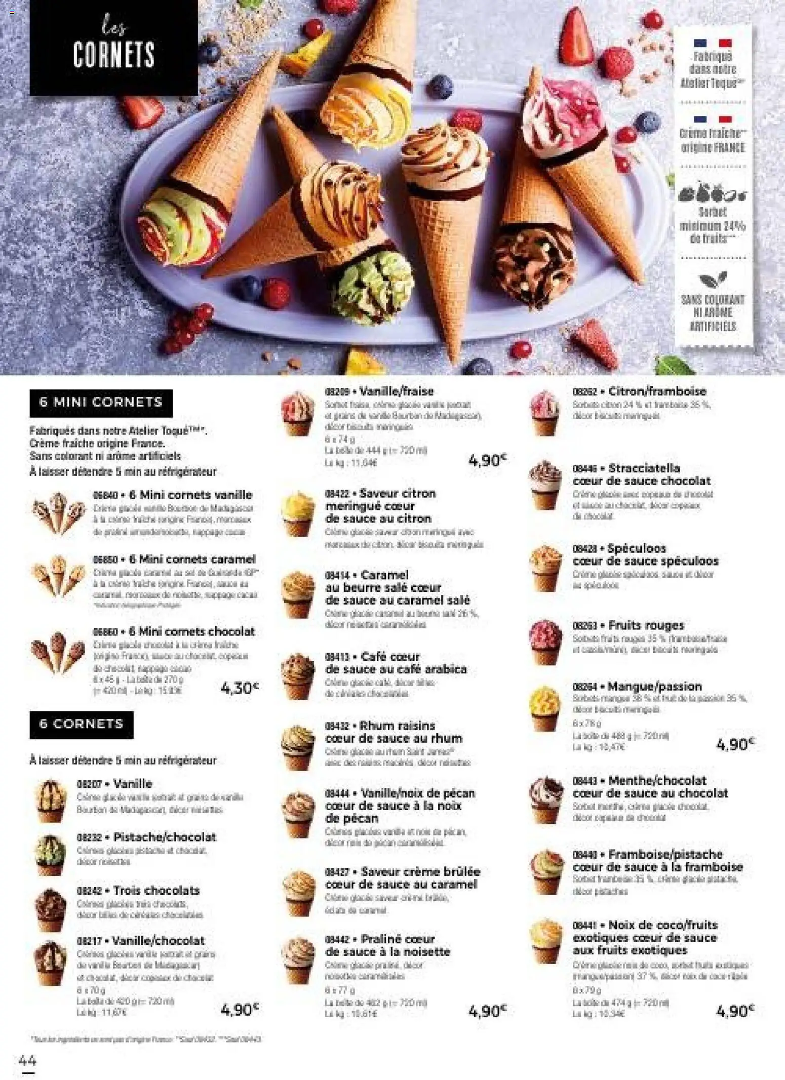 {H1} | Page: 50 | Produits: Rhum, Crème fraiche, Noix, Crème