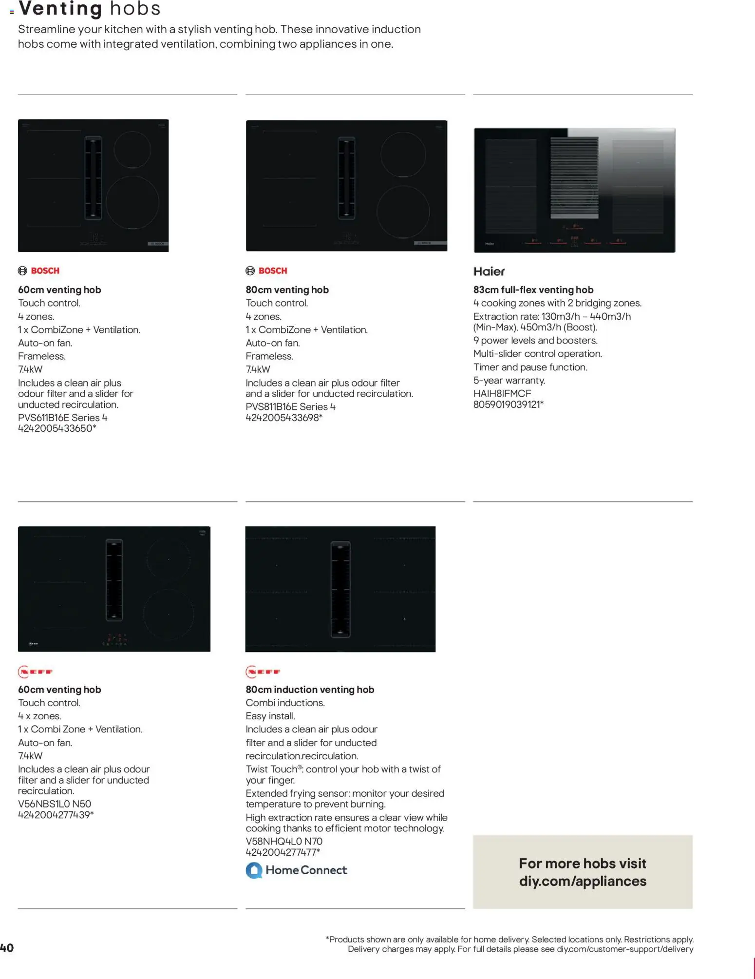 {H1} | Page: 40 | Products: Kitchen, Monitor, Hob