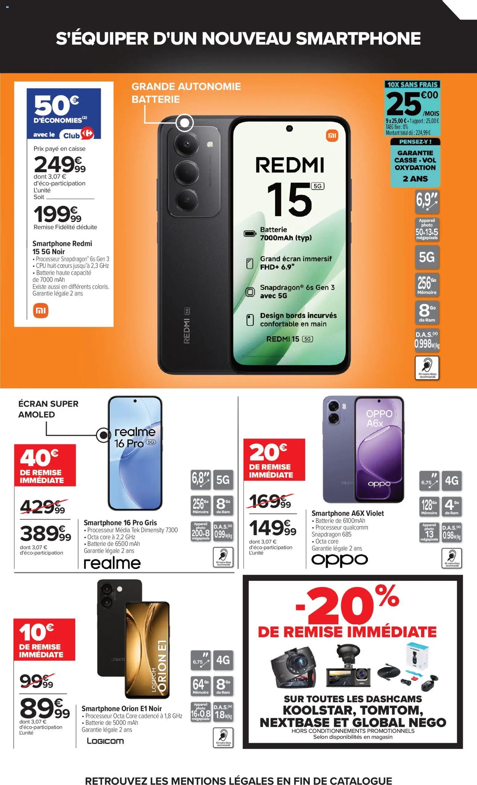 {H1} | Page: 13 | Produits: Smartphone, Batterie